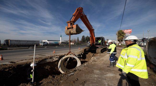 Menemen Türkelli'de su baskınlarına kalıcı çözüm