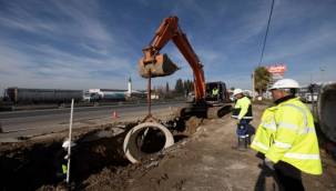 Menemen Türkelli'de su baskınlarına kalıcı çözüm