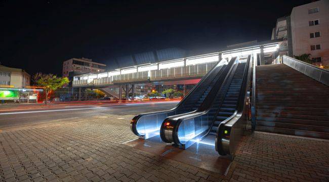 Yeni Girne Yaya Üst Geçidi hizmete açıldı