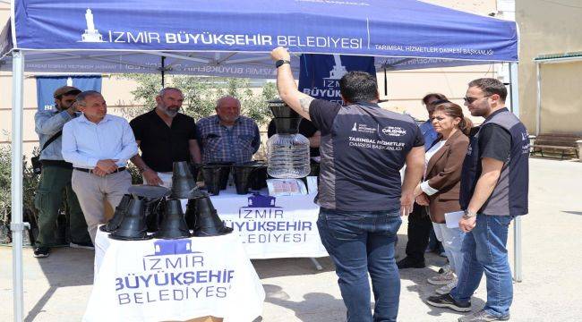 Çiftçinin alın teri erken mücadeleyle korunuyor