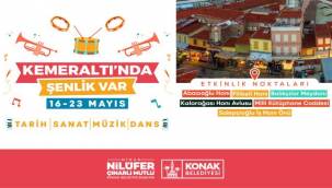 Kemeraltı'nda şenlik başlıyor