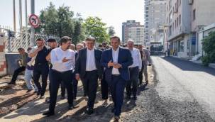 Çamdibi'nin yolları yenileniyor