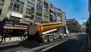 Balçova Ata Caddesi tamamen yenileniyor