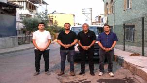 Başkan Eşki sabahın ilk ışıklarıyla sahada