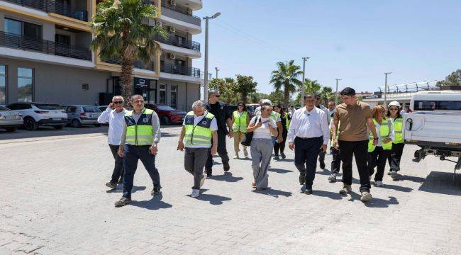 Başkan Tugay: Göz boyayan değil, sorun çözen işler yapıyoruz