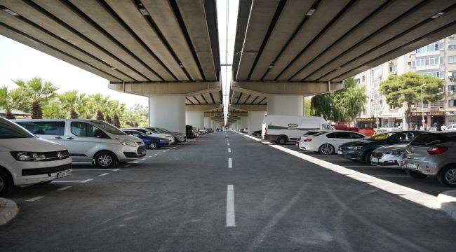 İZBAŞ Metro Otoparkı Yenilendi 