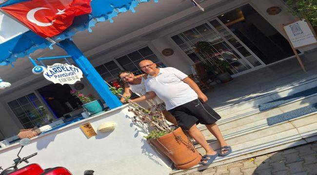 Karaburun'un "Sürdürülebilir Turizm" öncüsü Mordoğan Kardelen Pansiyon