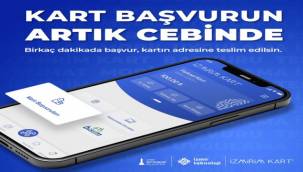 Kişiselleştirilmiş İzmirim Kart'a başvurmak artık çok kolay