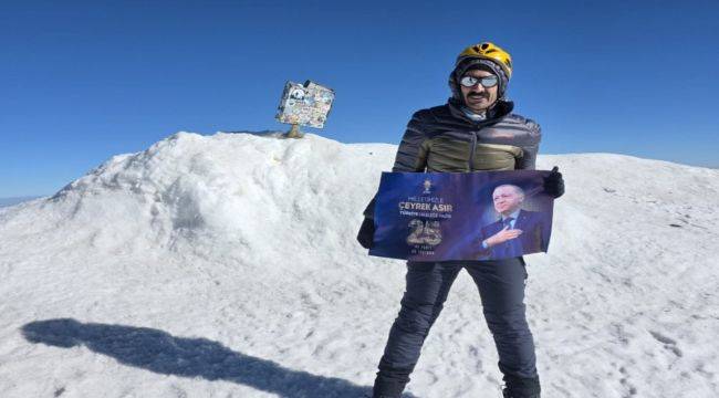 AK Partili Kişili'den anlamlı tırmanış!
