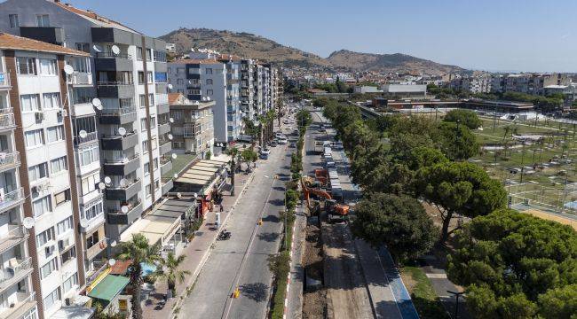 Bergama'da taşkın riskine karşı yeni hat