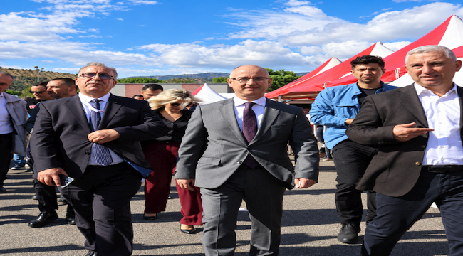 2. Bergama Tarım ve Hayvancılık Fuarı Törenle Açıldı