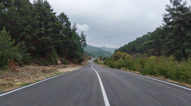 İzmir'in en uzak yolu yenilendi