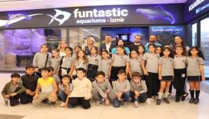 İzmirli çocuklar su altı dünyasını keşfetti